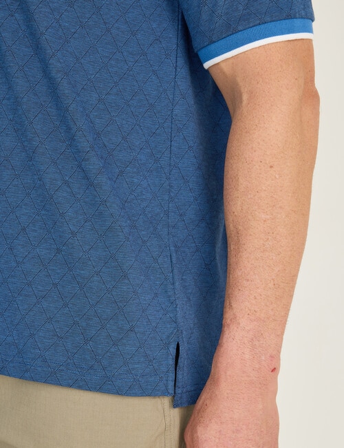 Logan Gannet Polo Shirt, Indigo product photo View 05 L