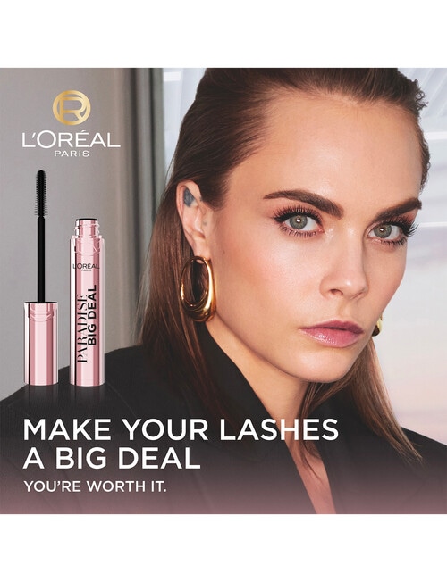 L'Oreal Paris Paradise Big Deal Washable Mascara, Black product photo View 09 L