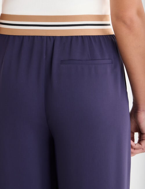 Mineral Peta Wide Leg Pants, Navy product photo View 05 L