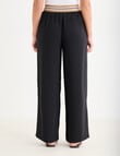 Mineral Peta Wide Leg Pants, Black product photo View 02 S