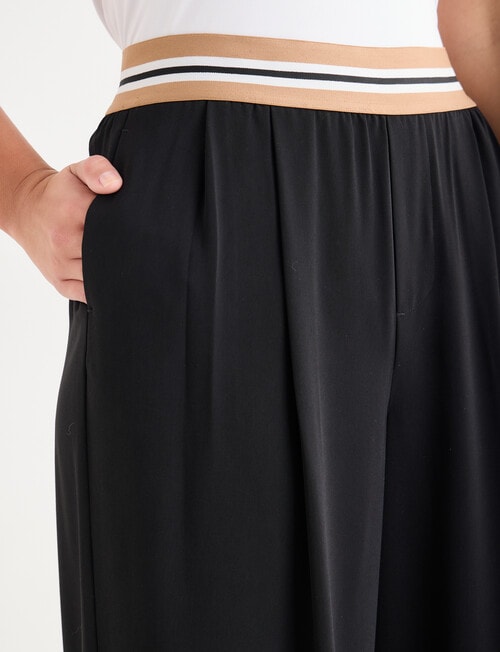 Mineral Peta Wide Leg Pants, Black product photo View 04 L