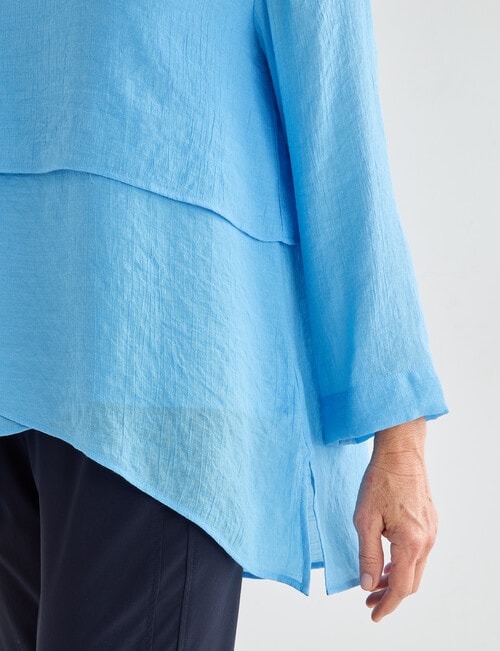 Ella J Layered Top, Blue product photo View 04 L