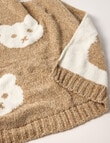 Teeny Weeny Chenille Bassinet Blanket, Bear product photo View 03 S