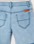 Mac & Ellie Motto Denim Short, Blue product photo View 02 S