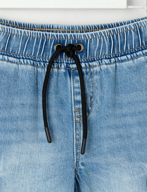 Mac & Ellie Cargo Denim Short, Blue product photo View 02 L