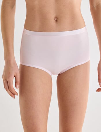 Lyric Marie Cotton Full Brief, Blush product photo