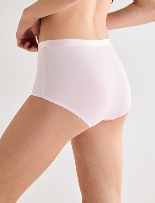 Lyric Marie Cotton Full Brief, Blush product photo View 02 L