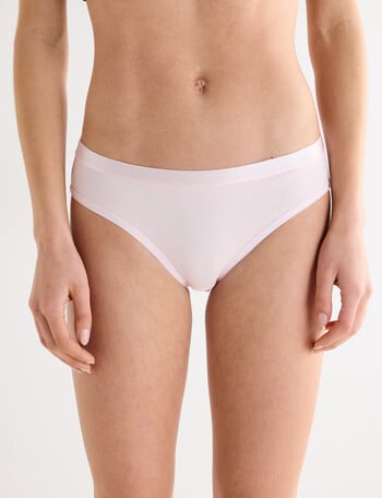Lyric Marie Cotton Bikini Brief, Blush product photo