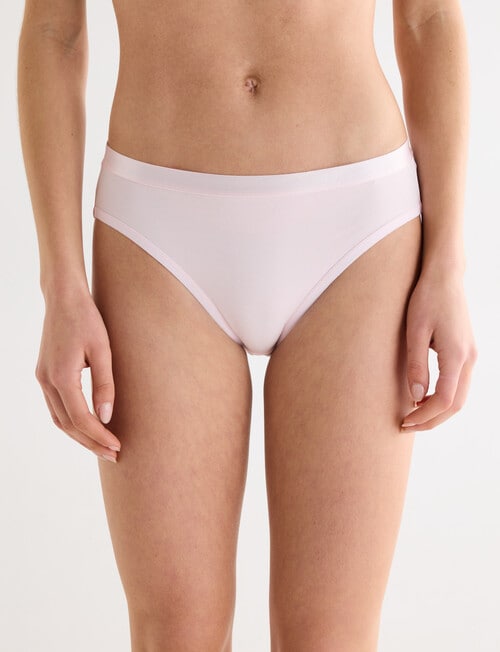 Lyric Marie Cotton Hi Cut Brief, Blush product photo