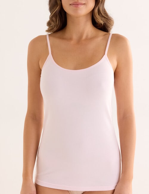 Lyric Cotton 2 Way Cami, Blush product photo View 03 L