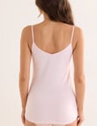 Lyric Cotton 2 Way Cami, Blush product photo View 04 S
