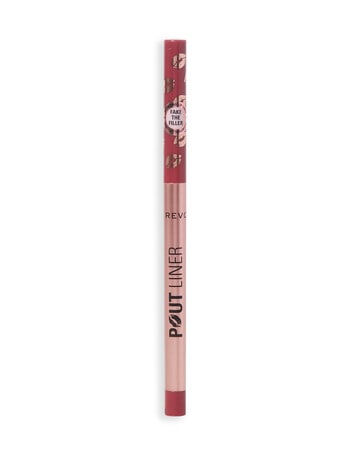Makeup Revolution Pout Bomb Plumping Lip Liner Melba Warm Peach product photo