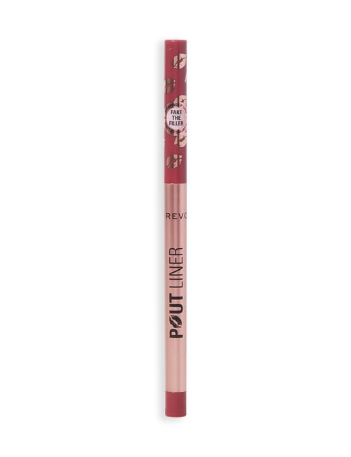 Makeup Revolution Pout Bomb Plumping Lip Liner Melba Warm Peach product photo