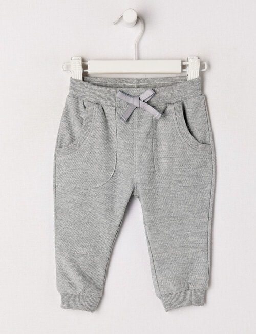 Teeny Weeny Trackpants, Grey Marle product photo