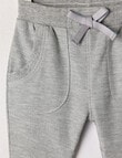 Teeny Weeny Trackpants, Grey Marle product photo View 02 S