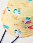 Teeny Weeny Segull Reversible Swim Bucket Hat, Multicoloured product photo View 02 S