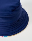 Teeny Weeny Segull Reversible Swim Bucket Hat, Multicoloured product photo View 04 S