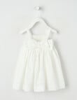Teeny Weeny All Dressed Up Picnic Dress, White product photo View 02 S