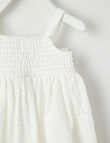 Teeny Weeny All Dressed Up Picnic Dress, White product photo View 04 S