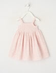 Teeny Weeny All Dressed Up Picnic Dress, Powder Puff Pink product photo