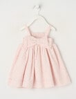 Teeny Weeny All Dressed Up Picnic Dress, Powder Puff Pink product photo View 02 S