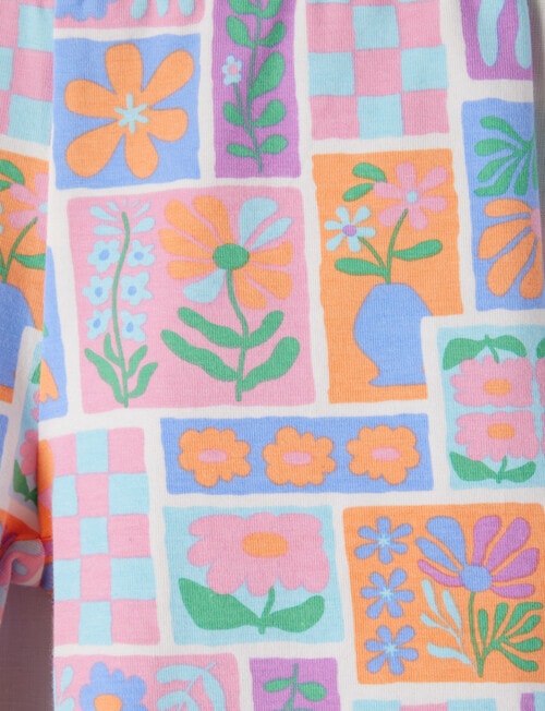 Mac & Ellie Flower Garden Bike Short, Milk product photo View 02 L