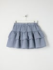 Switch Gingham Skort, Navy product photo
