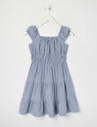 Switch Lily Tiered Gingham Dress, Navy product photo