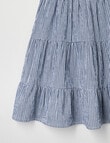 Switch Lily Tiered Gingham Dress, Navy product photo View 03 S