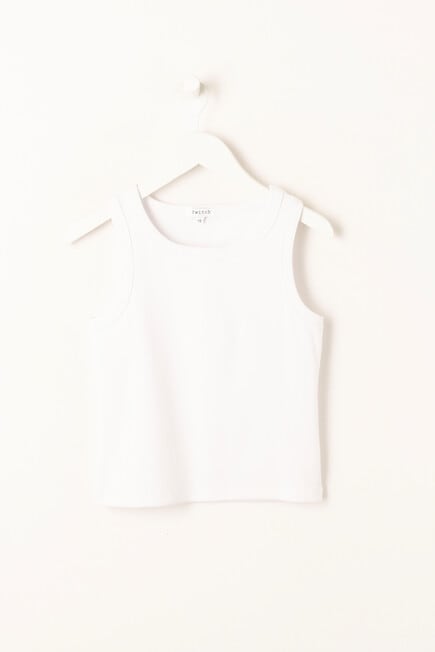 Switch Emma Rib Singlet, White product photo
