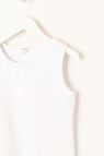 Switch Emma Rib Singlet, White product photo View 02 S