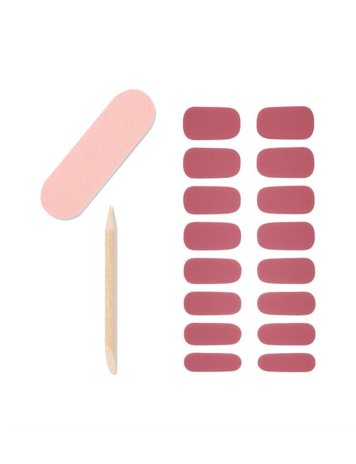 Ardell Nail Addict Gel Strip, Wild Roses product photo View 02 L