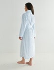 Ruby & Bloom Rose Textured Robe, Pale Blue, 10-26 product photo View 02 S