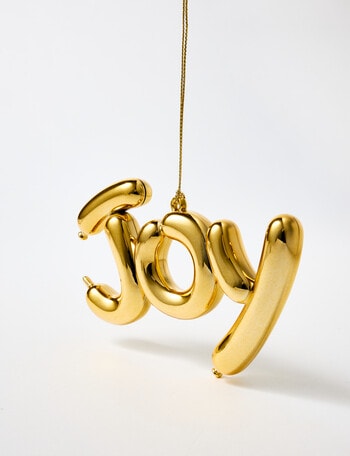 Christmas Shop Ornament, Balloon Joy product photo