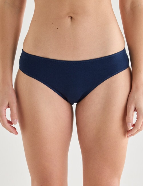 Lyric Hearts & Stripes Bikini Brief, 4-Pack, Blue, Beige & Red product photo View 02 L