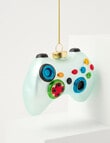Christmas Shop Glass Ornament, Game Controller product photo View 02 S