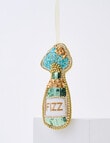 Christmas Shop Fabric Beaded Fizz Bottle product photo View 03 S