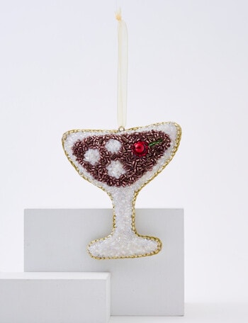 Christmas Shop Fabric Beaded Cocktail product photo