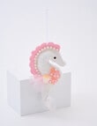 Christmas Shop Felt Sea Horse Ornament product photo