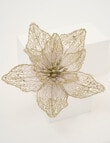 Christmas Shop Sheer Poinsettia Clip product photo