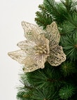 Christmas Shop Sheer Poinsettia Clip product photo View 04 S
