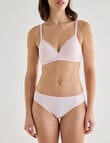 Lyric Zoe Lace Bikini Brief, Blush product photo View 03 S