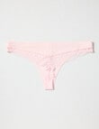 Lyric Zoe Lace G-String Brief, Blush product photo View 02 S