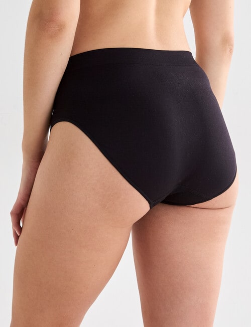 Lyric Seamfree Full Brief, Black product photo View 02 L