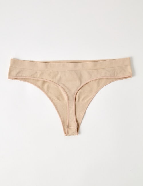 Lyric Seamfree G-String Brief, Nude product photo View 02 L
