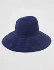 Boston + Bailey Solid Ribbon Hat, Navy product photo