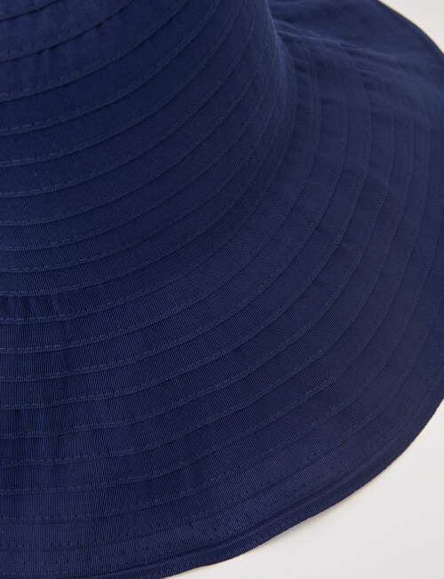 Boston + Bailey Solid Ribbon Hat, Navy product photo View 02 L