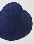 Boston + Bailey Solid Ribbon Hat, Navy product photo View 03 S
