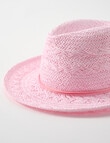 Zest Resort Panama Hat, Light Pink product photo View 02 S