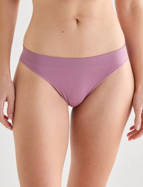 Lyric Seamfree Bikini Brief, Violet product photo